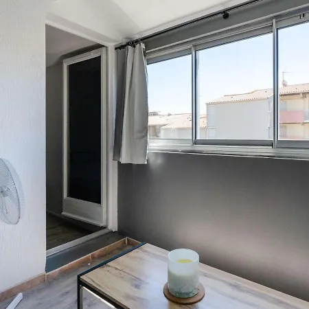 Apartment T2 Mezzanine Narbonne-plage - 6 Pers, Proche Plage, Parking Gratuit, Sans Animaux - Fr-1-409-243 Narbonne