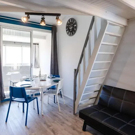T2 Mezzanine Narbonne-plage - 6 Pers, Proche Plage, Parking Gratuit, Sans Animaux - Fr-1-409-243