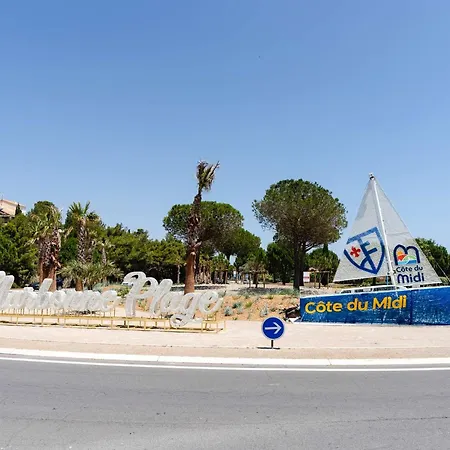 T2 Mezzanine Narbonne-plage - 6 Pers, Proche Plage, Parking Gratuit, Sans Animaux - Fr-1-409-243